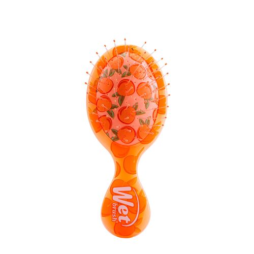 Mini Escova Wetbrush Original Detangler Tutti-Frutti Pêssego Laranja - Edição Limitada Tutti-Frutti Pêssego Laranja