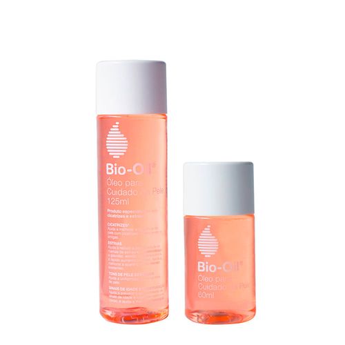 Kit Bio-Oil - Óleo Corporal Hidratante 125ml + Óleo Corporal Hidratante 60ml Kit