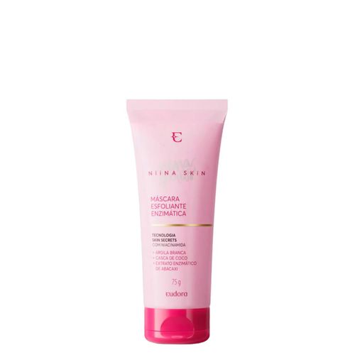 Máscara Facial Esfoliante Eudora Niina Secrets Skin 75g 75 g