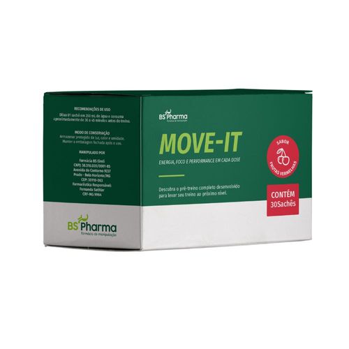 Pré-Treíno Move-IT - 30 Sachês