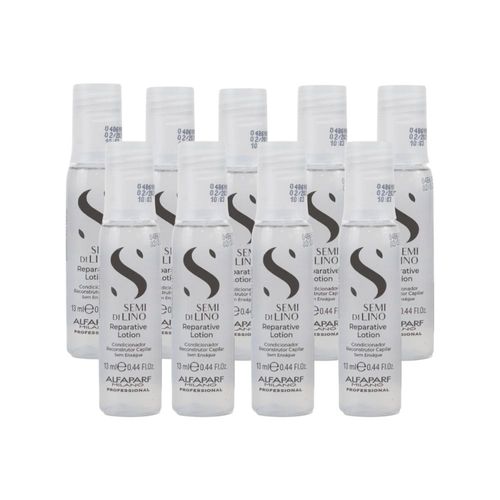 Kit Alfaparf Semi di Lino Reparative Lotion Ampolas 9x13 ml
