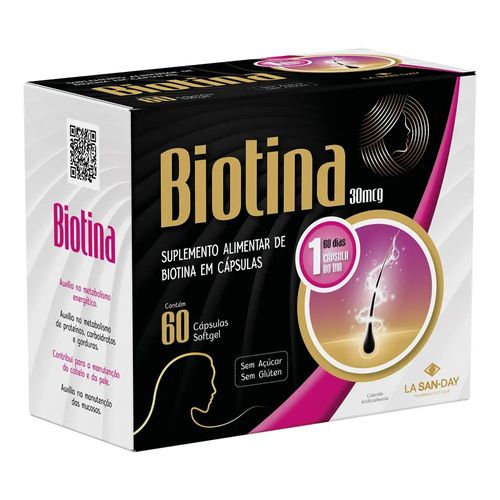 Biotina - 60 Cápsulas