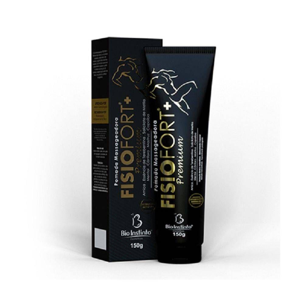 POMADA MASSAG FISIOFORT PREMIUM 150G/CIA