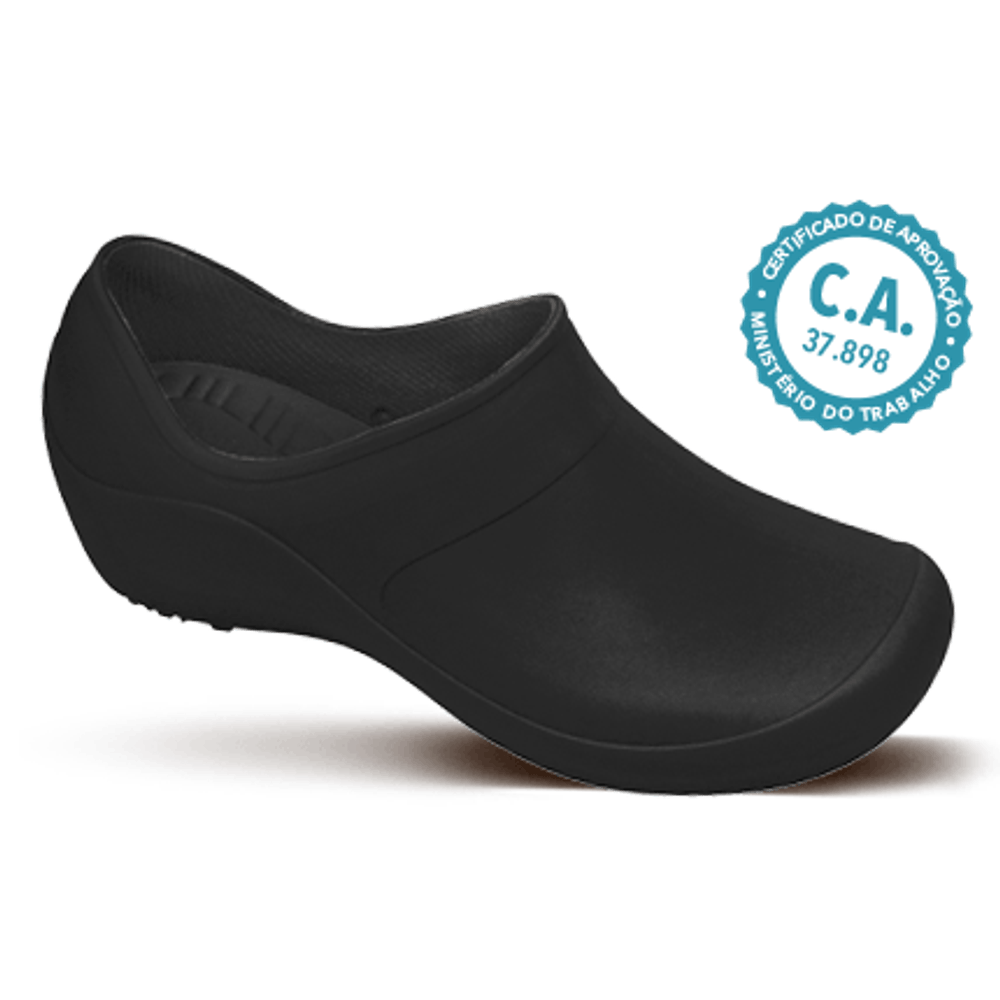 Sapato Profissional Feminino Mary Preto Boa Onda - Drogaria Sao Paulo