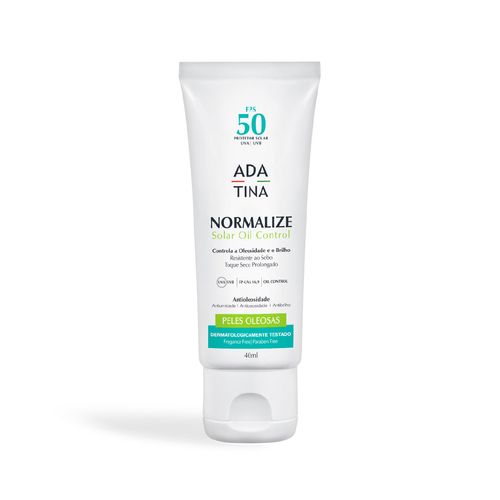 Protetor Solar Normalize Oil Control FPS 50 Ada Tina 40ml