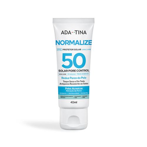 Protetor Solar Normalize Pore Control FPS 50 Ada Tina 40m