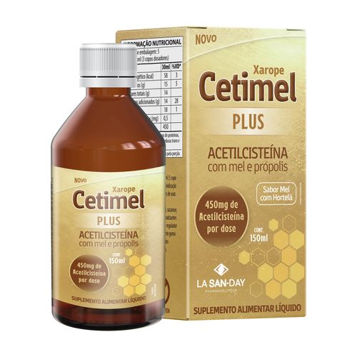 Cetimel Plus - NAC com Mel e Própolis - 150ml
