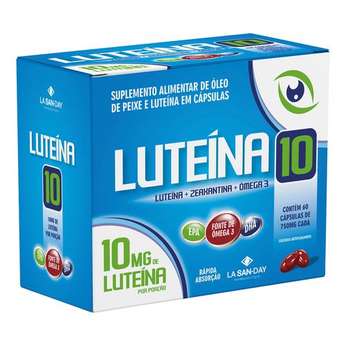 Luteína + Ômega 3 60 Cápsulas