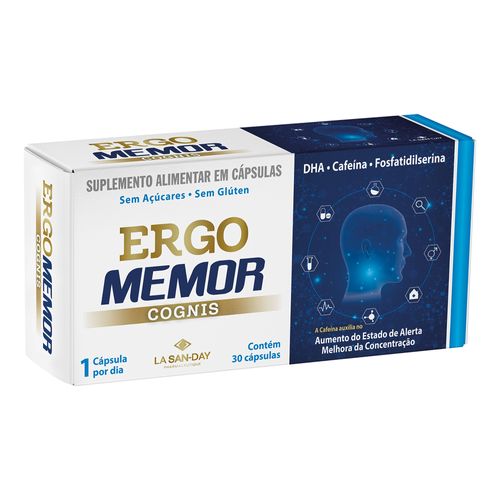 Ergomemor Cognis 30 Cápsulas