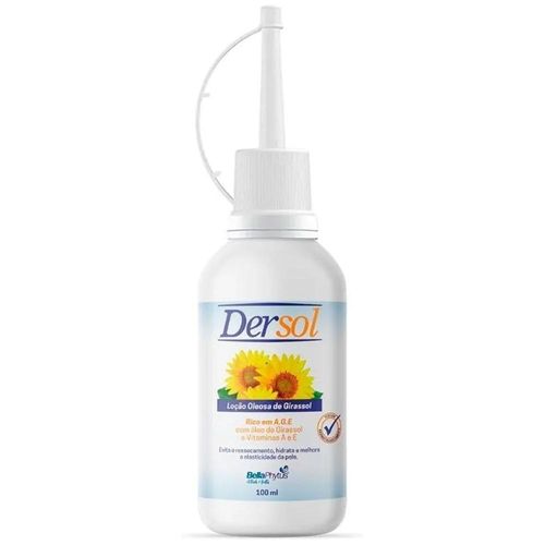 OLEO DE GIRASSOL DERSOL BELLAPHYTUS 100ML