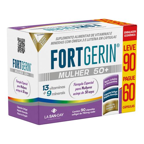 Fortgerin Mulher 50+ 90 Cápsulas