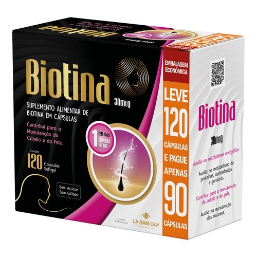 Biotina 120 Cápsulas