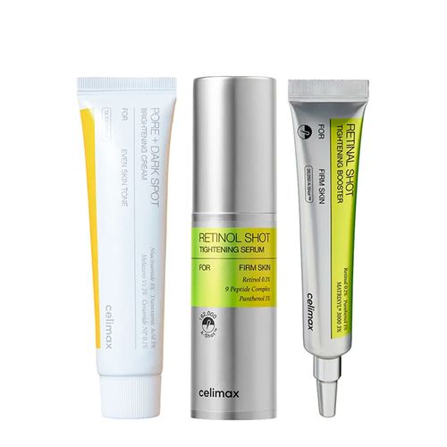 Kit Celimax Retinol Shot 2 Produtos + Pore + Dark Spot Creme Facial 35ml Kit