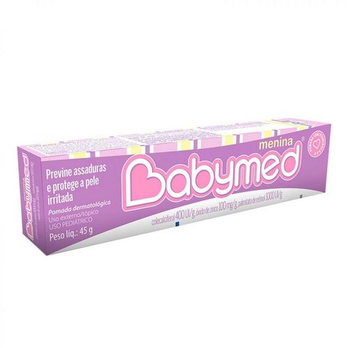 BABYMED POMADA MENINA 45G ROSA BABYMED POMADA MENINA 45G ROSA