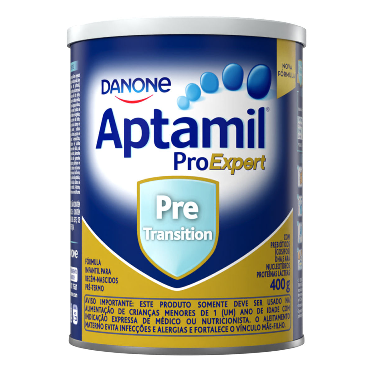 Formula Infantil Recem Nascido Aptamil Pre Proexpert Transition Danone 400g