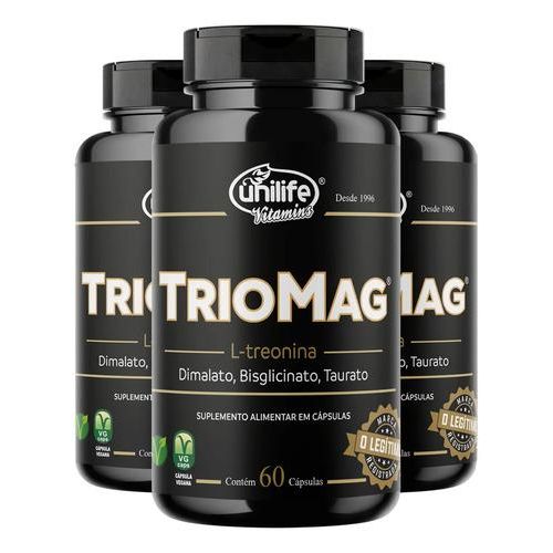 Kit 3 Triomag Unilife 60 Cápsulas