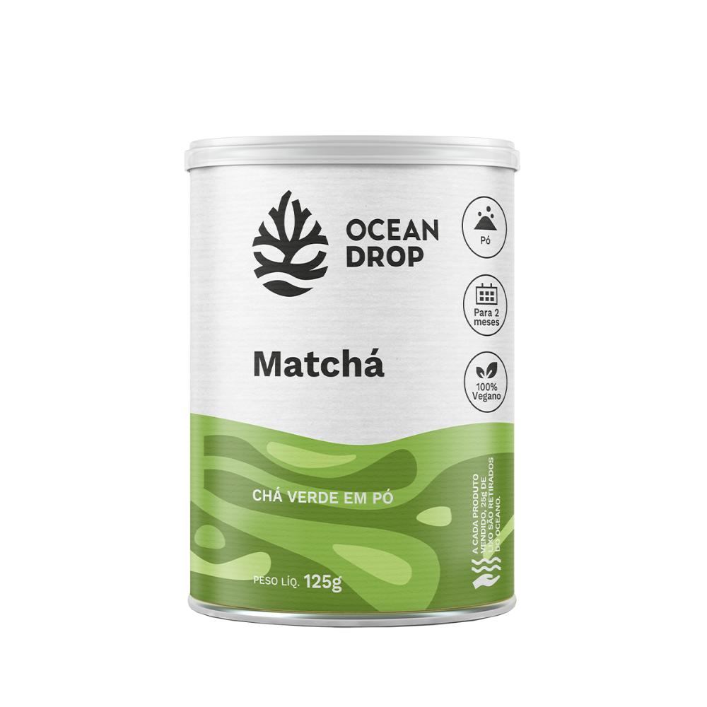 Matchá Chá Verde Ocean Drop Vegano 125g