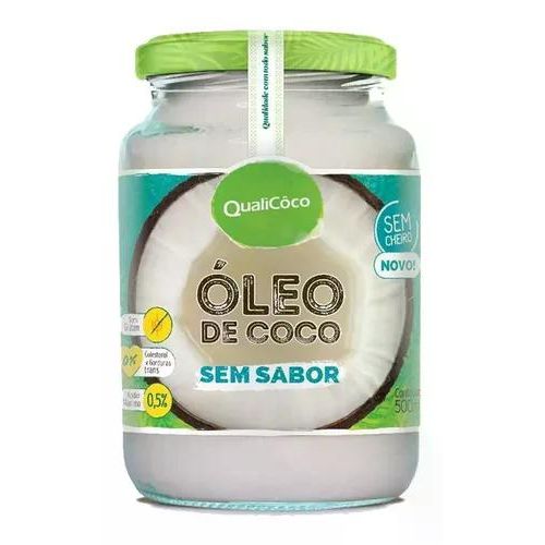 Óleo de Coco Sem Sabor Qualicoco 500ml