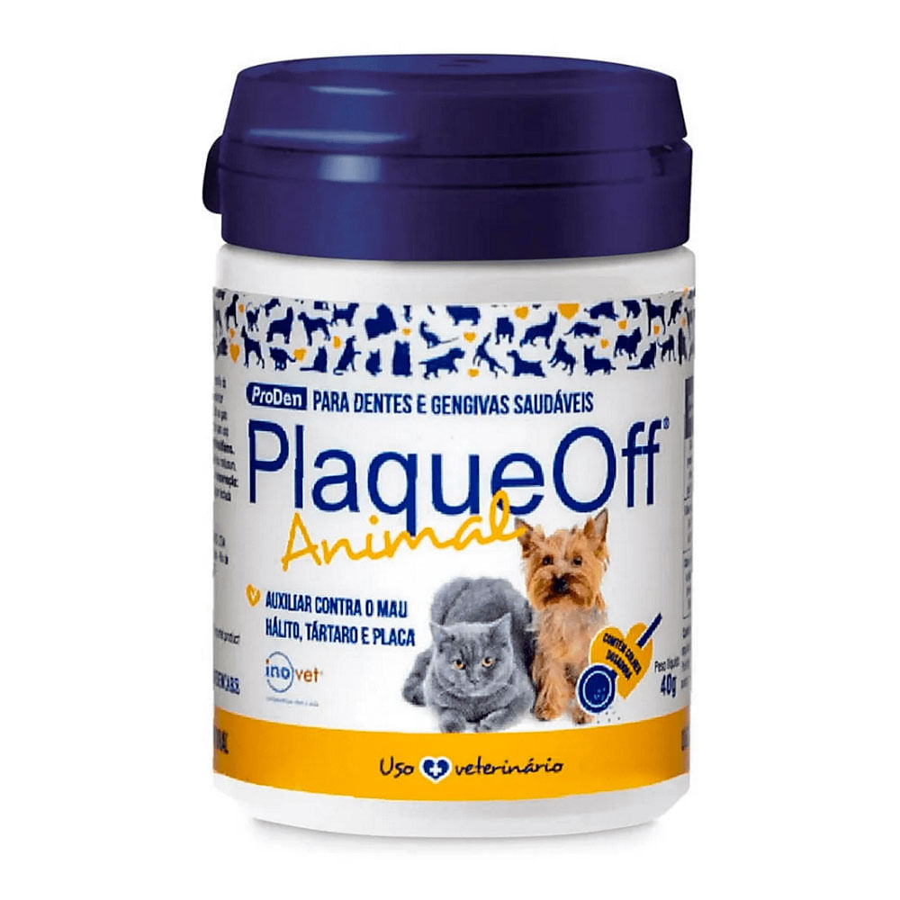 PlaqueOff Cães e Gatos Inovet 40g