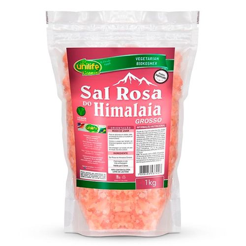 Sal Rosa do himalaia Grosso Unilife 1Kg