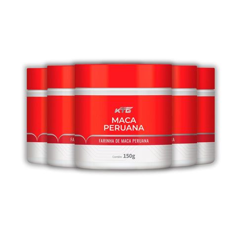 Kit 5 Maca Peruana Katiguá 150g