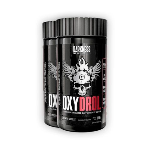 Kit 2 Oxydrol Darkness 120 Cápsulas