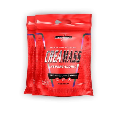 Kit 2 Creamass Integral Medica Morango 3Kg