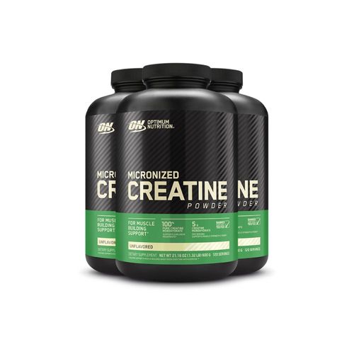 Kit 3 Creatina Micronized Optimum Nutrition 600g