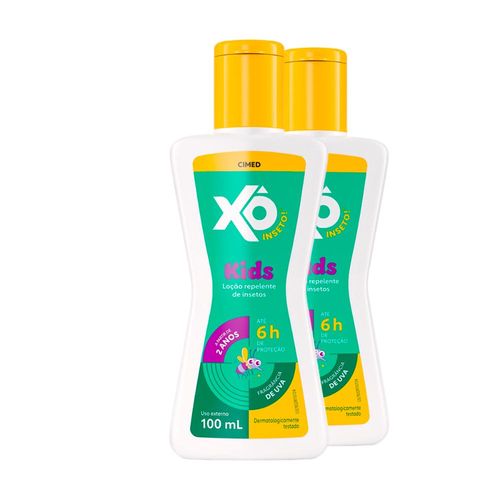 Kit 2 Repelente Xô Insetos Kids Loção Cimed Uva 100ml