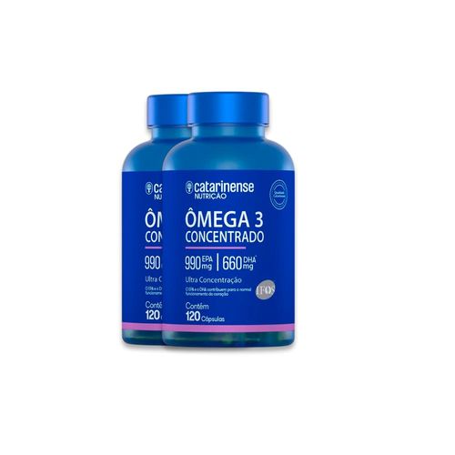 Kit 2 Ômega 3 Plus Catarinense 120 Cápsulas