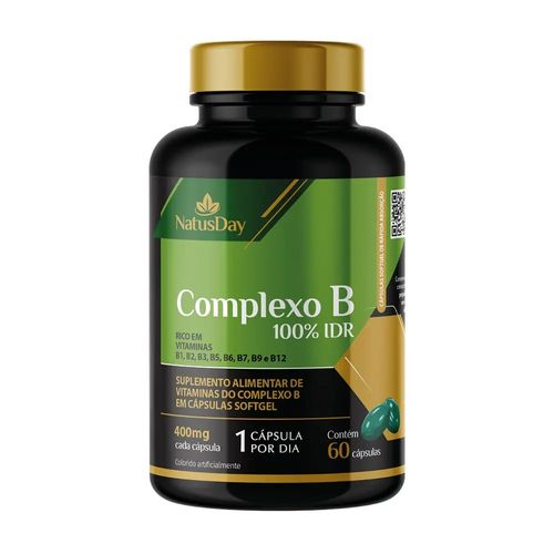 Complexo B 60 Cápsulas Natusday