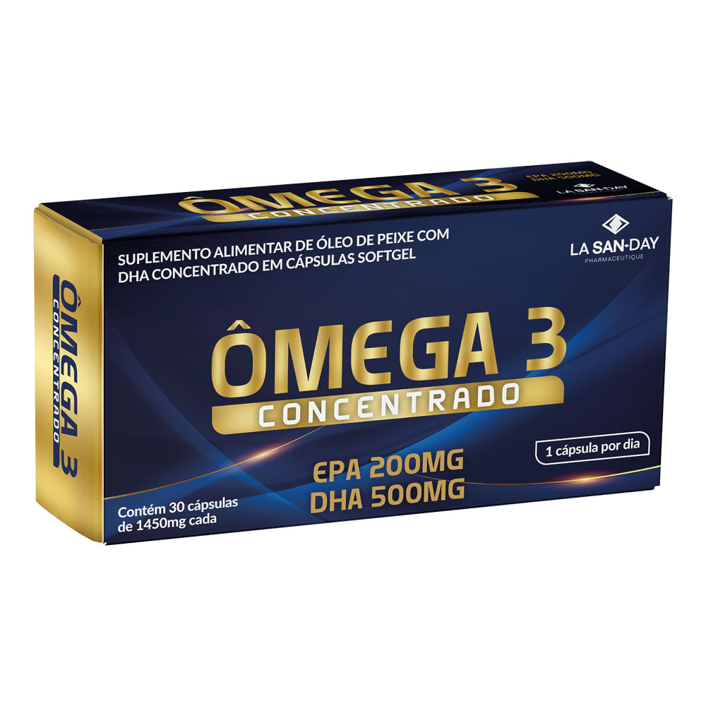 Ômega 3 Concentrado 30 Cápsulas