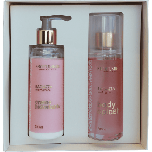 Kit Ragazza - Body Splash 200ml + Creme Hidratante  200ml