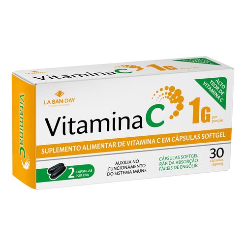 Vitamina C 30 Cápsulas