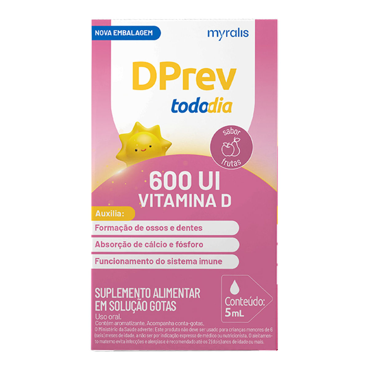 Vitamina D Dprev Todo Dia 600UI 4ml