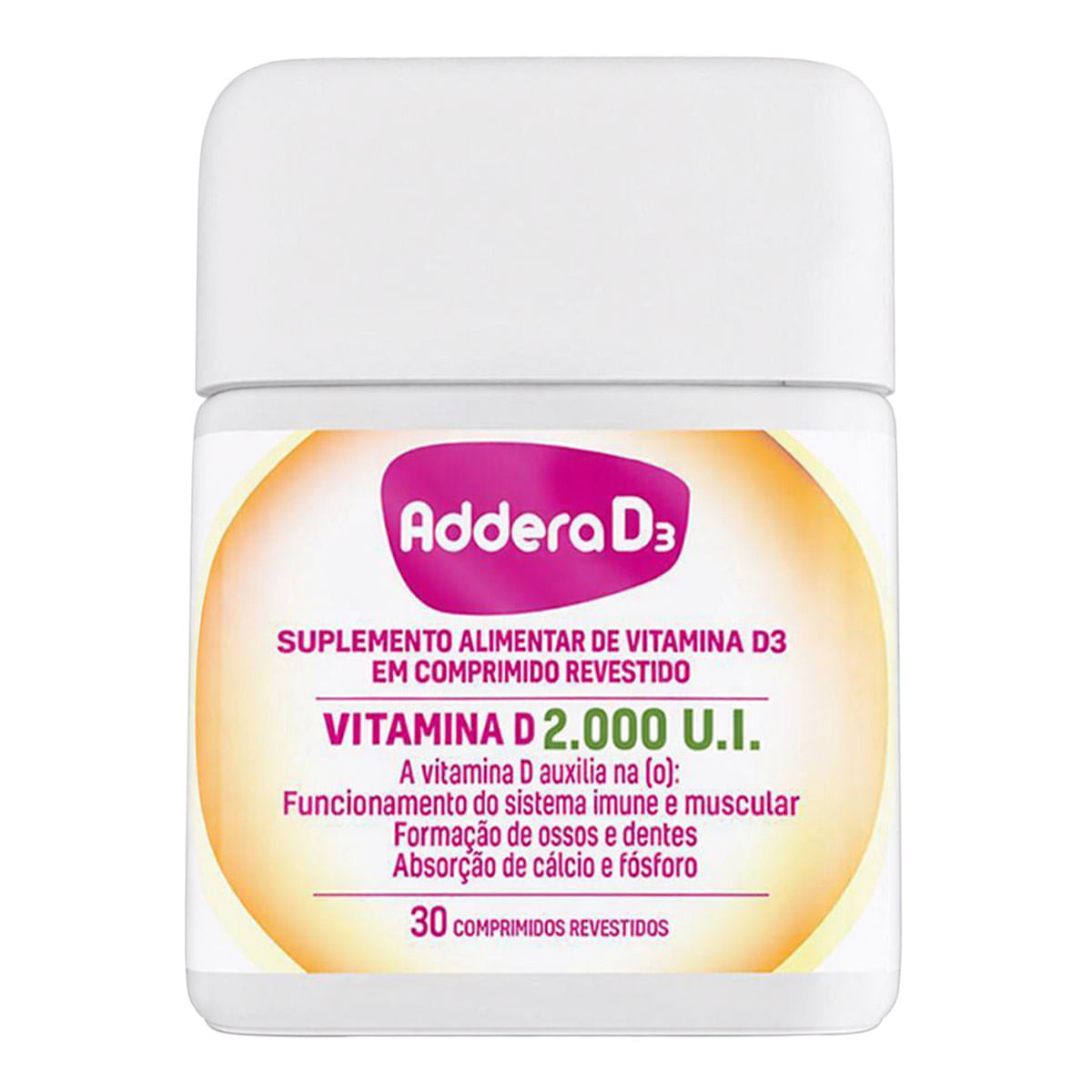 Vitamina D Addera D3 2000ui 30 Comprimidos