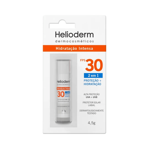 Protetor Solar Labial Helioderm FPS30 - 4,5g