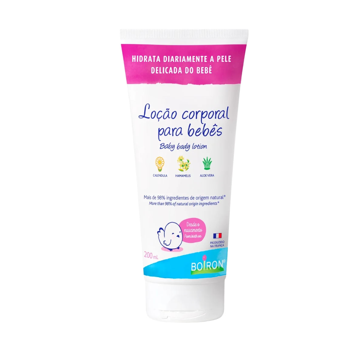 Loção Corporal Para Bebês Boiron 200ml