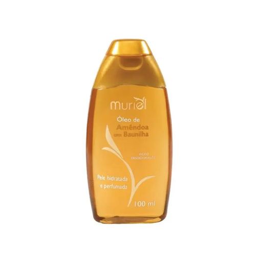 ÓLEO CORPORAL MURIEL DE AMÊNDOAS COM BAUNILHA 100ML