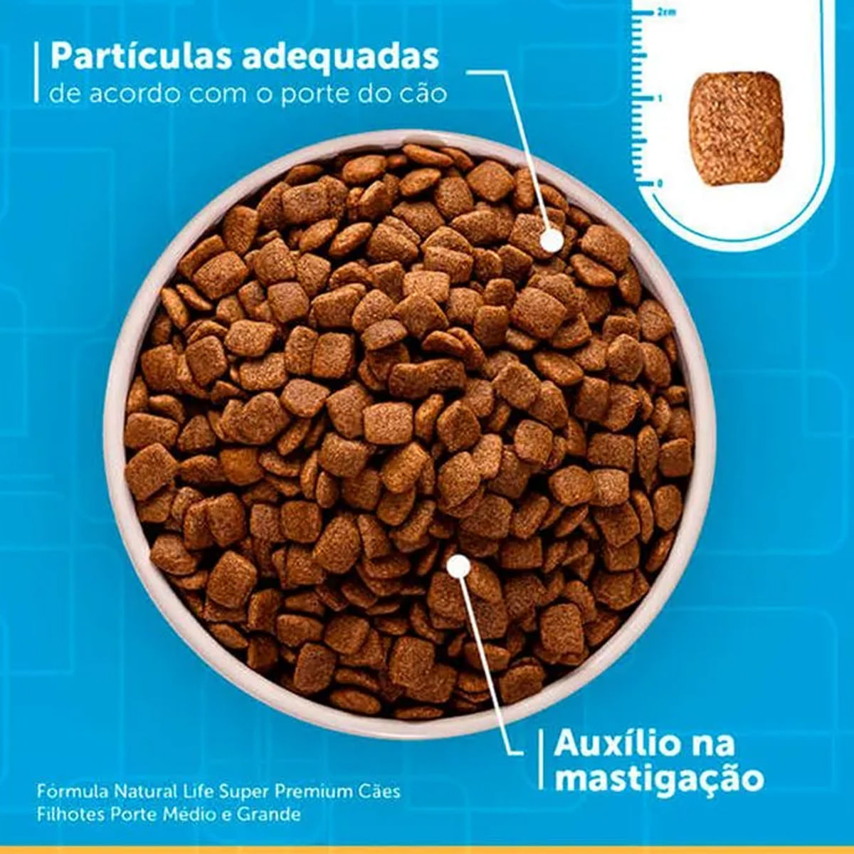 Ração Fórmula Natural Cães Filhotes Raças Médias e Grande 15kg