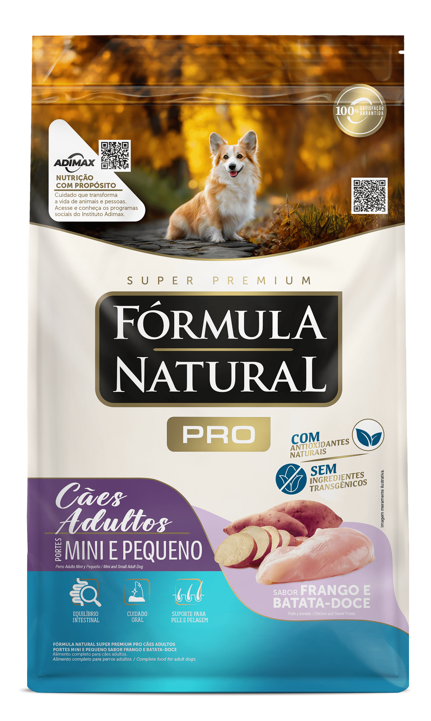 Ração Fórmula Natural Pro Cães Adultos Raças Mini e Pequenas 15Kg