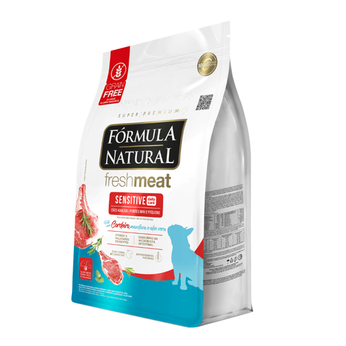 Ração Formula Natural Cães Fresh Meat Sensitive Raças Mini e Pequenas 2,5Kg