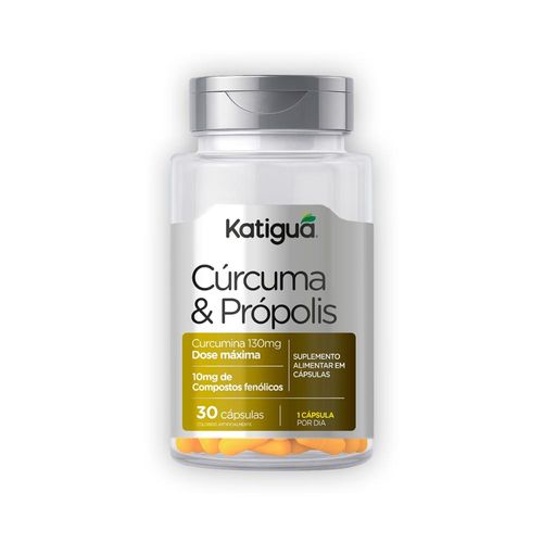 Cúrcuma + Própolis 30 Cápsulas