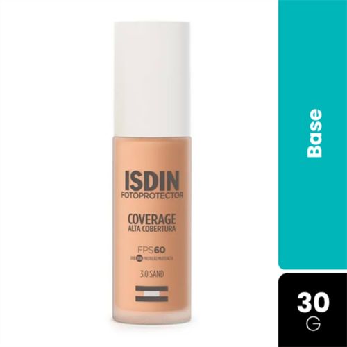 Base Isdin FotoProtector Coverage FPS60 3.0 Sand Com 30g