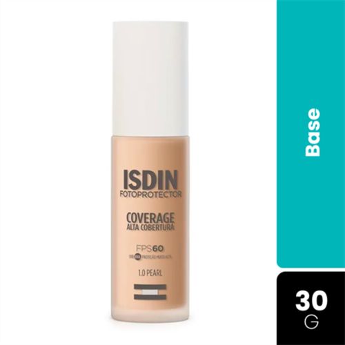 Base Isdin FotoProtector Coverage FPS60 1.0 Pearl Com 30g