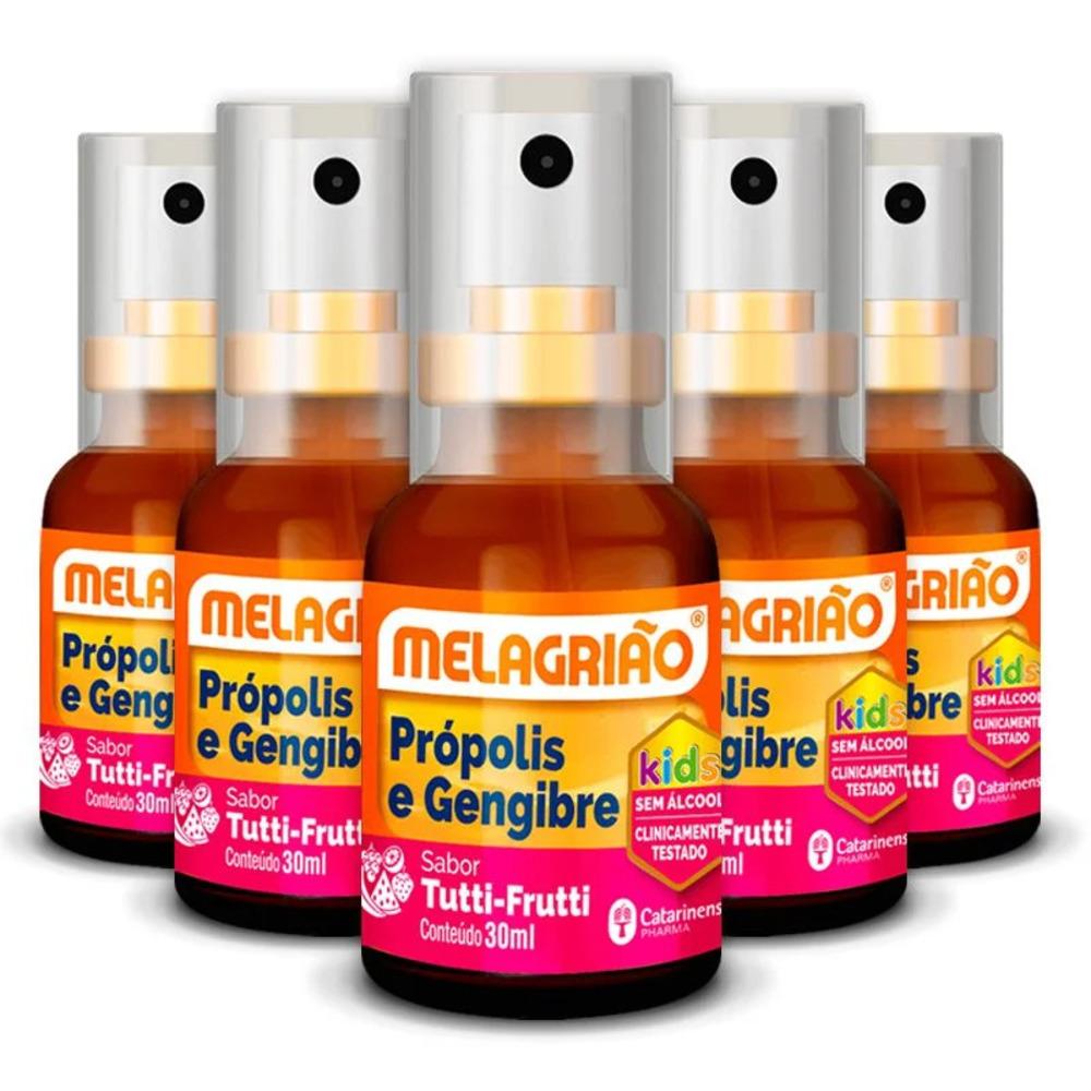 Kit 5 Melagrião Spray Própolis Catarinense 30ml