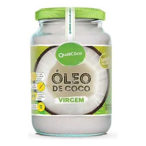 Óleo de Coco virgem 500ml Qualicôco
