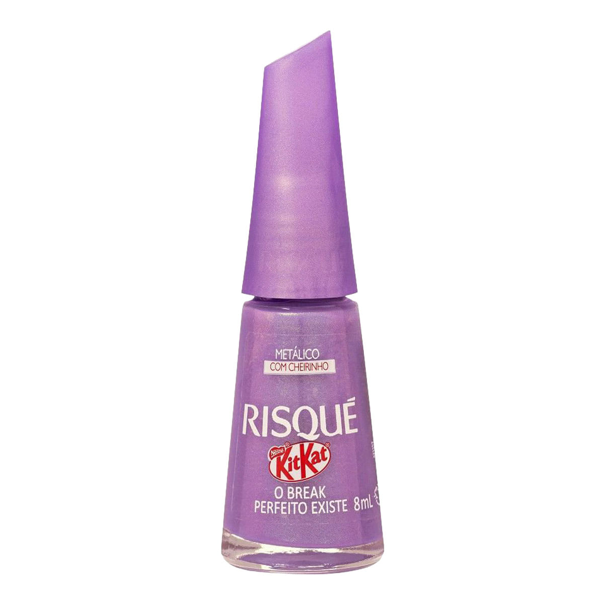 Esmalte Risqué KitKat O Break Perfeito Existe Metálico 8ml