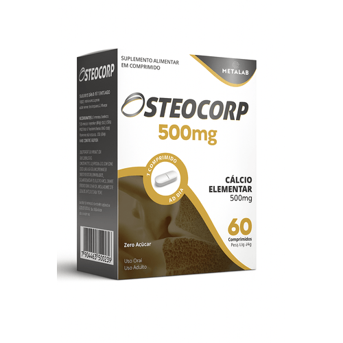Osteocorp 500mg Com 60 Comprimidos