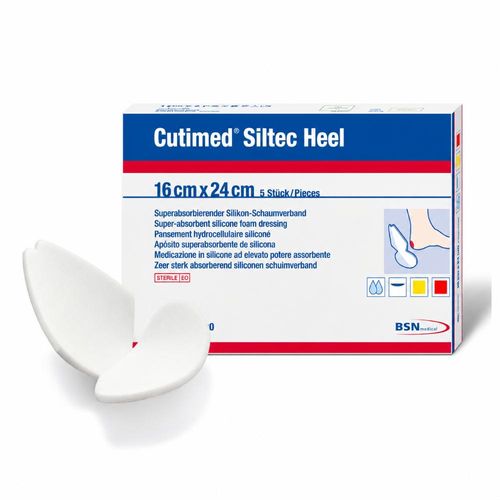 Cutimed Siltec Heel 2D 16X24cm - Essity